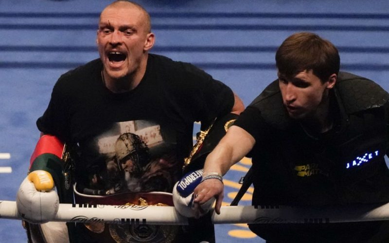 “Один залишився гуляти, Саню”: Віталій Кличко натякнув Усику на бій за звання абсолюта (відео)